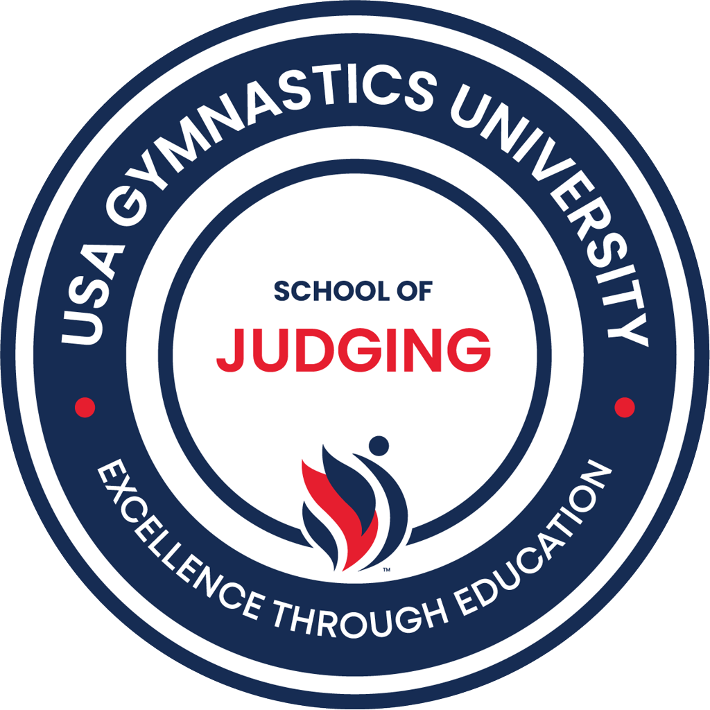 Judging materials women’s gymnastics and tips cover photo collage