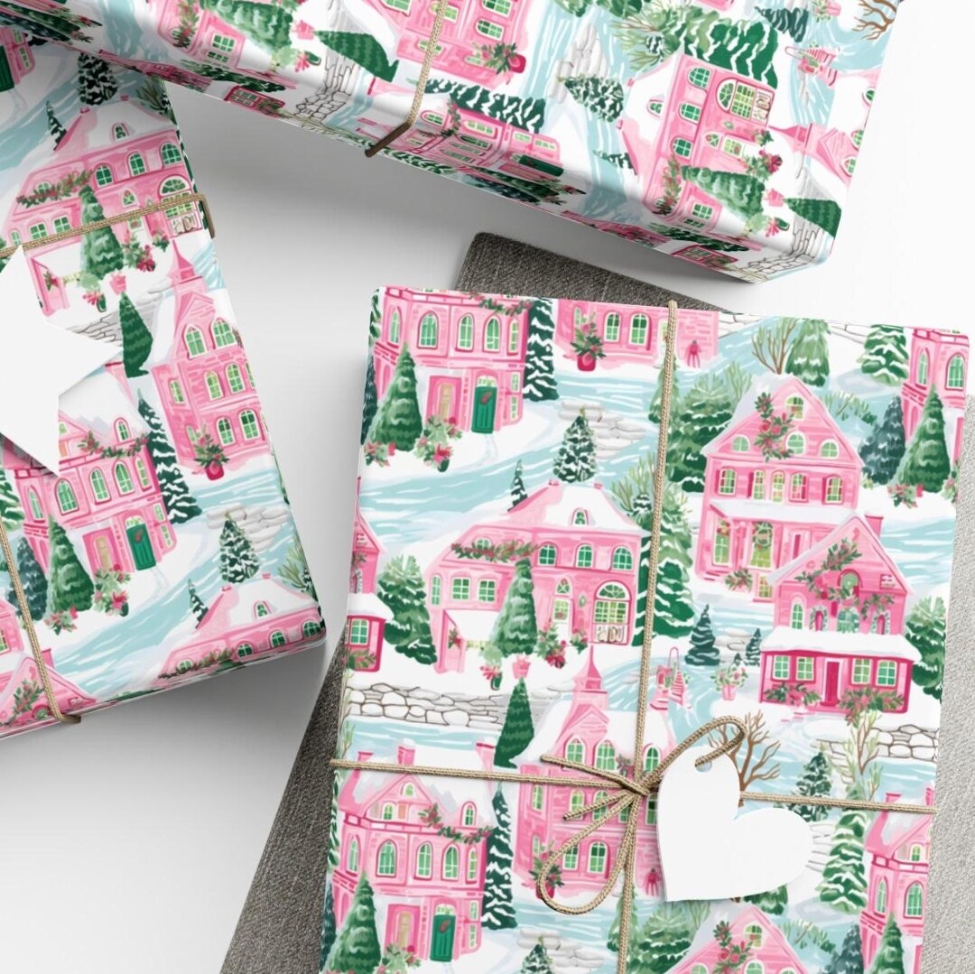 Magazine worthy gift wrap cover photo collage