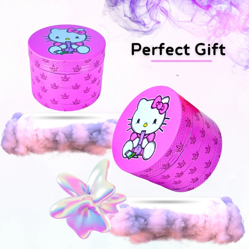 hello kitty tobacco grinder Aesthetic rolling kits
