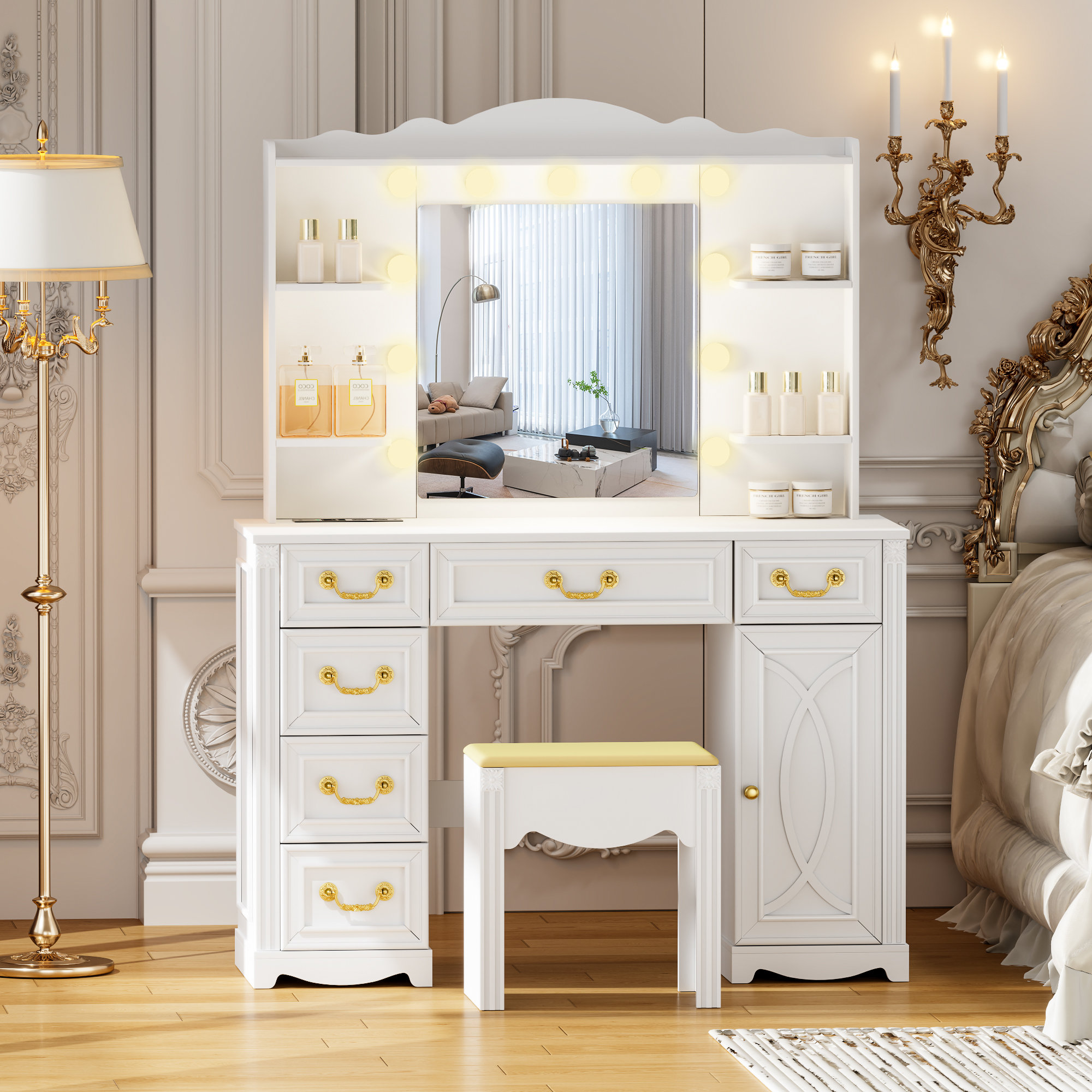 My dream Makeup Nook cover photo collage