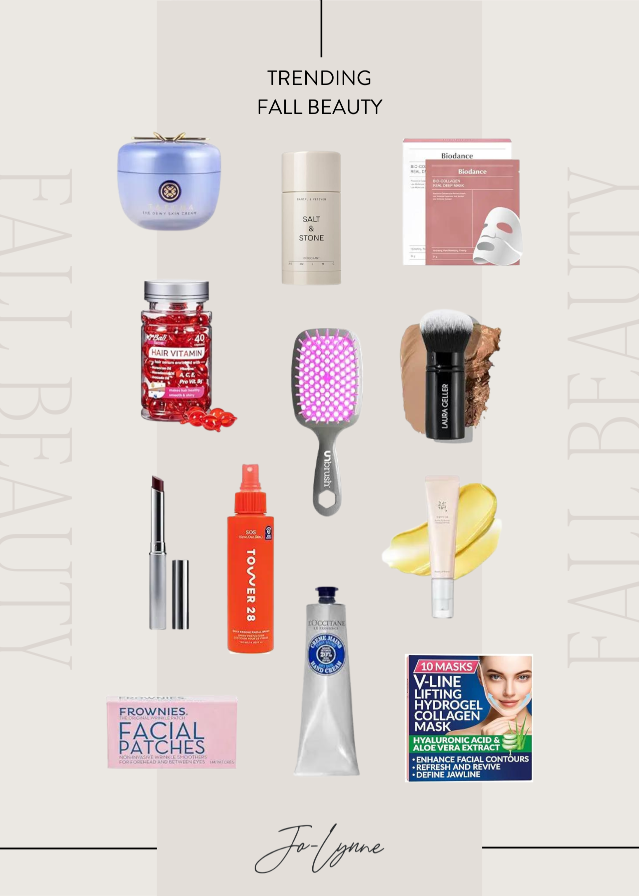 My favorite beauty recs cover photo collage