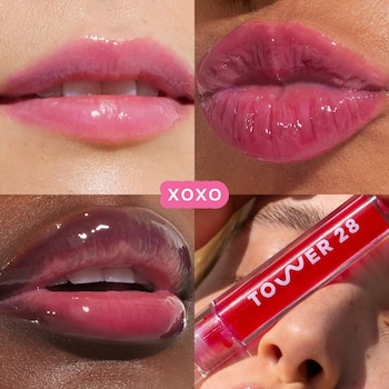 glowy, everyday makeup routine cover photo collage