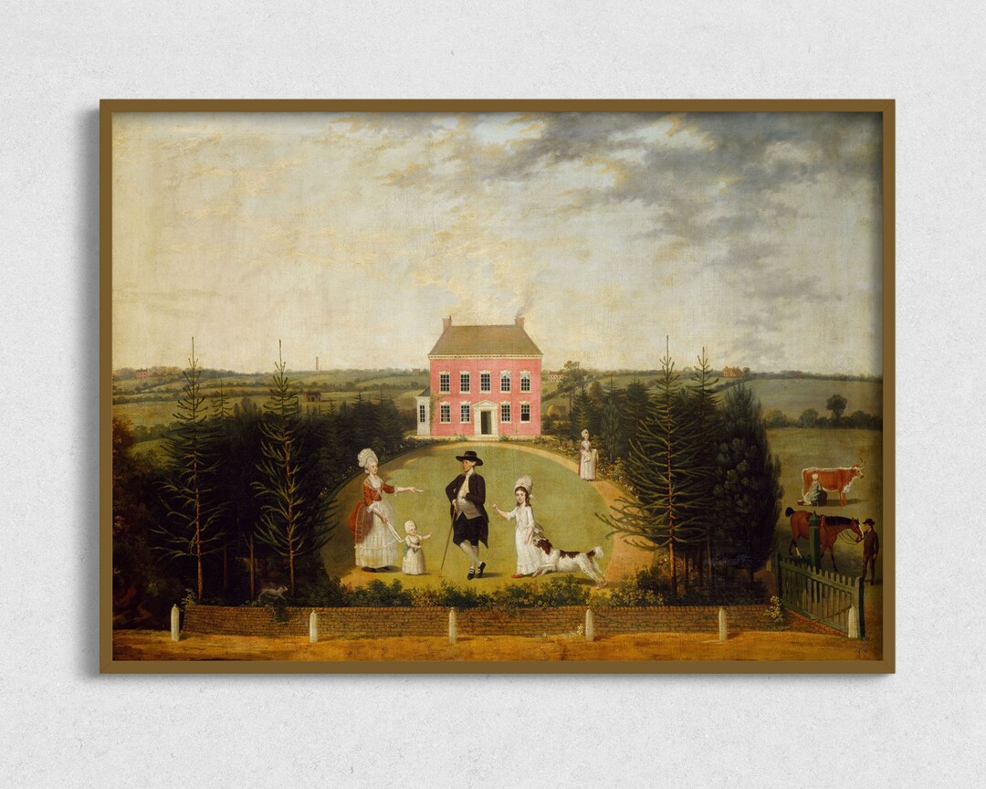 Curated home accents: English countryside cover photo collage