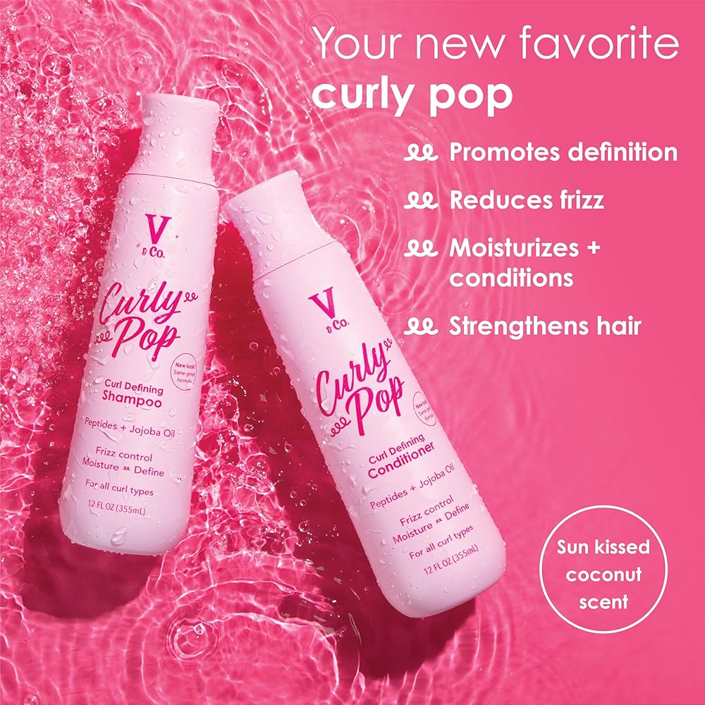 curly hair must haves! cover photo collage