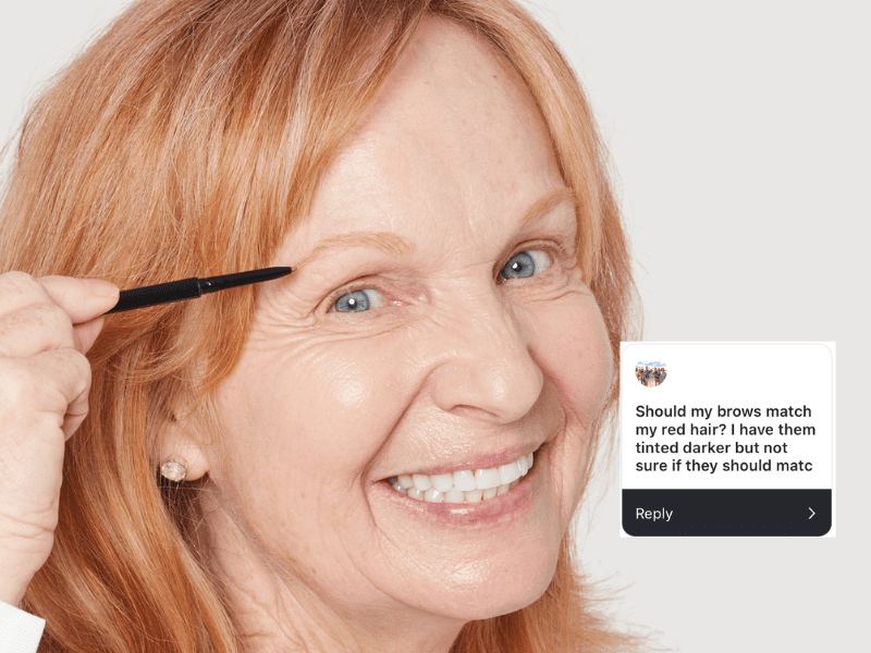 Brow Products For Red Locks cover photo collage