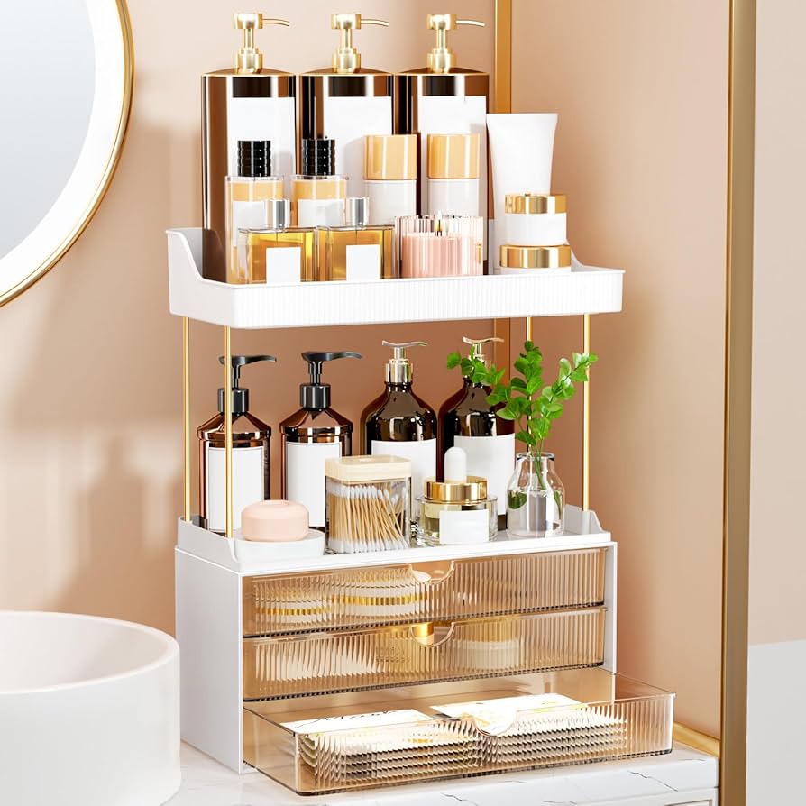 Small Bathroom Storage Solutions cover photo collage