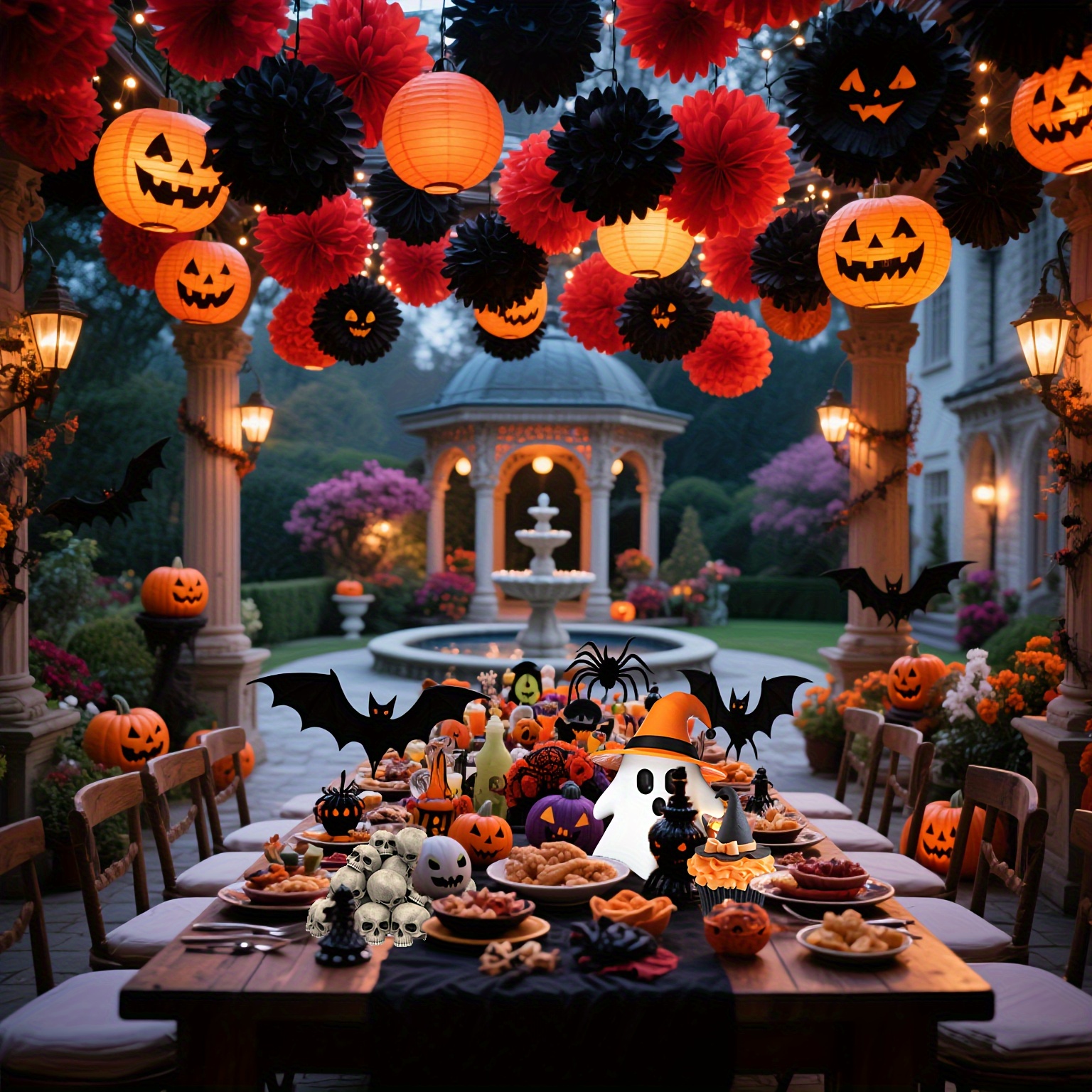 Decoración de Halloween 🎃👻 cover photo collage