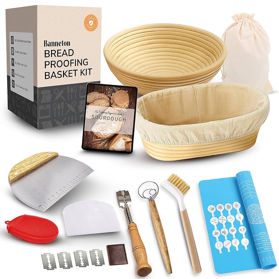 Starter to Loaf: Beginner Sourdough Essentials cover photo collage