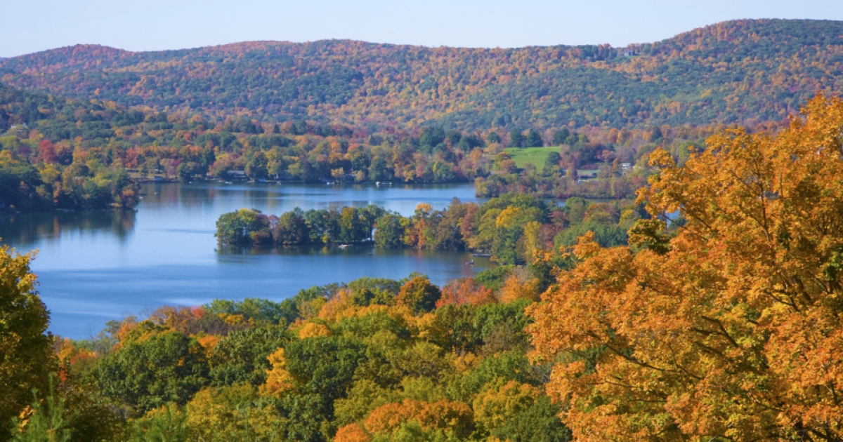 Fall in Love with Connecticut cover photo collage