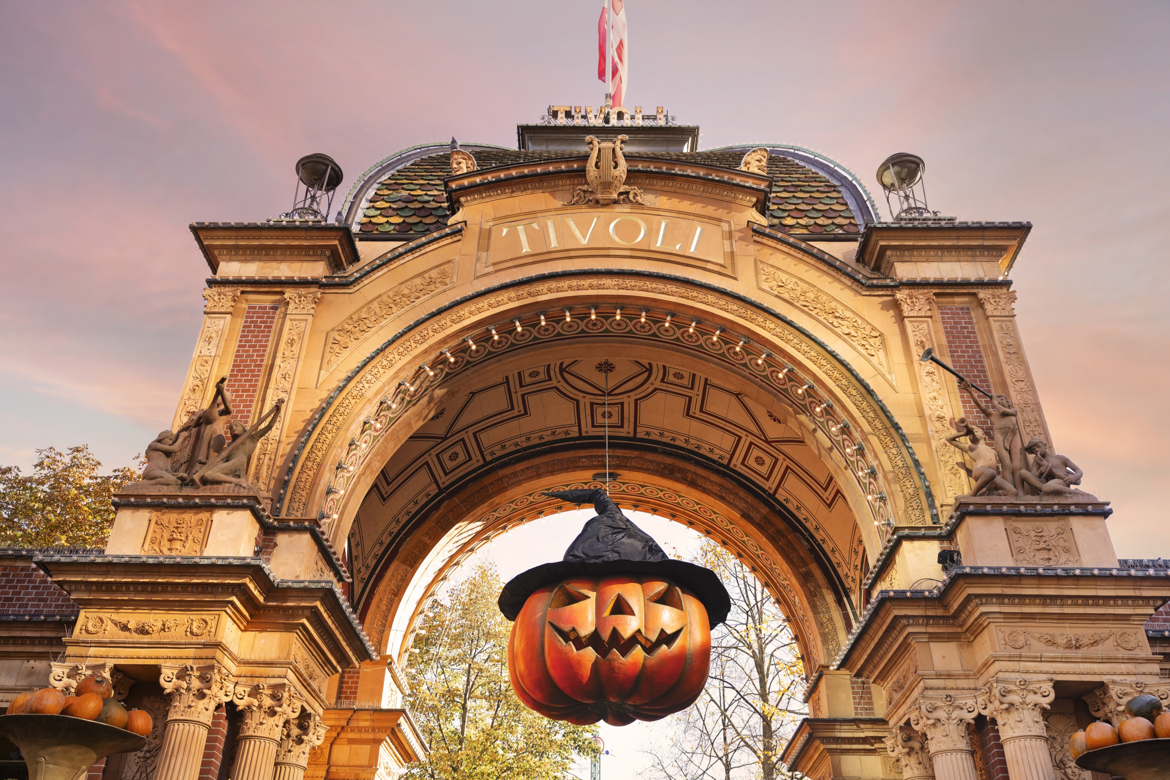 Scary times in Denmark cover photo collage