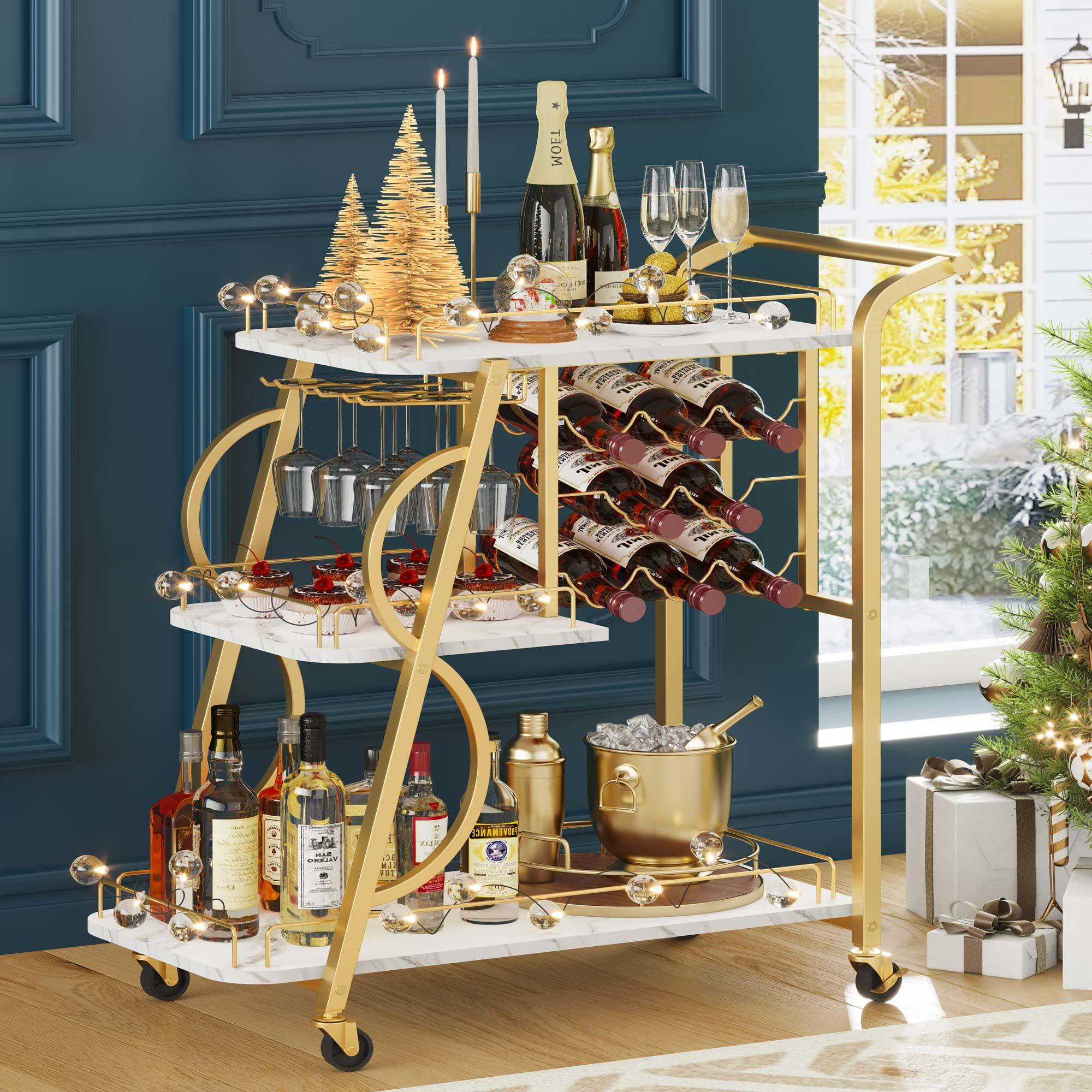 The Jazz Age Bar Cart cover photo collage