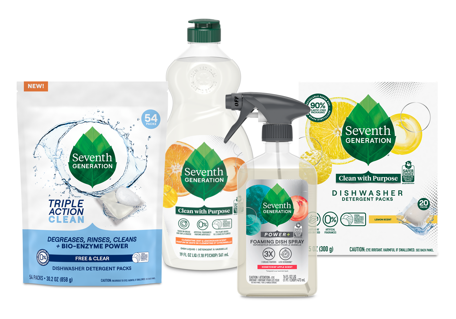 Clean Ingredient products cover photo collage