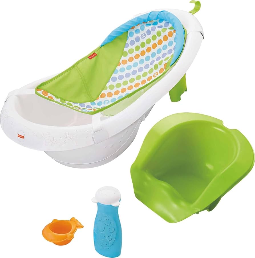 Bathing Supplies For Newborns cover photo collage