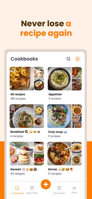Just sharing recipes cover photo collage