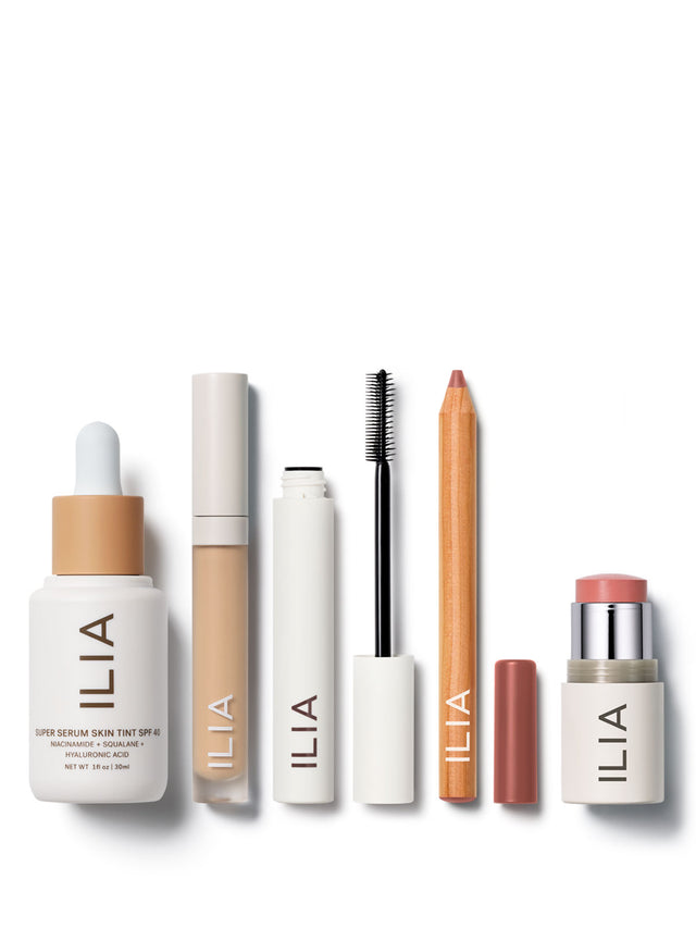 BEAUTY “low tox” favorites: hair, make up, nails cover photo collage