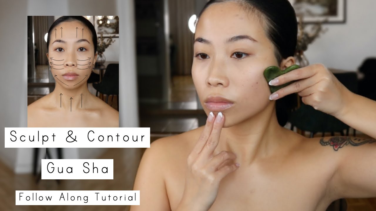 Gua Sha Routines for a Balanced, Lifted Look ✨ cover photo collage