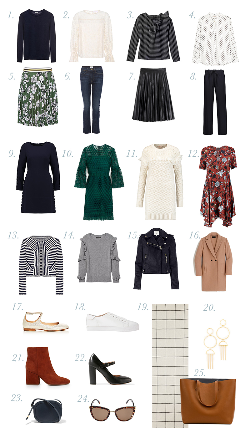 Cozy Fall capsule Wardrobe pieces cover photo collage