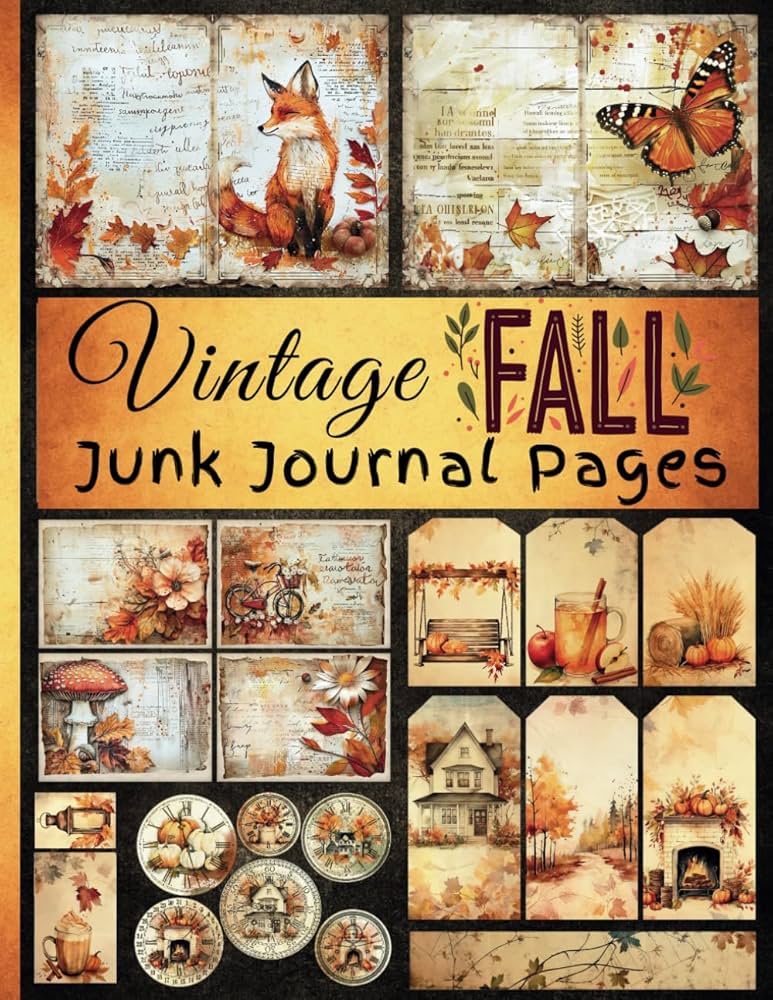 Pumpkins, Plaids & Plot Twists🍂 cover photo collage