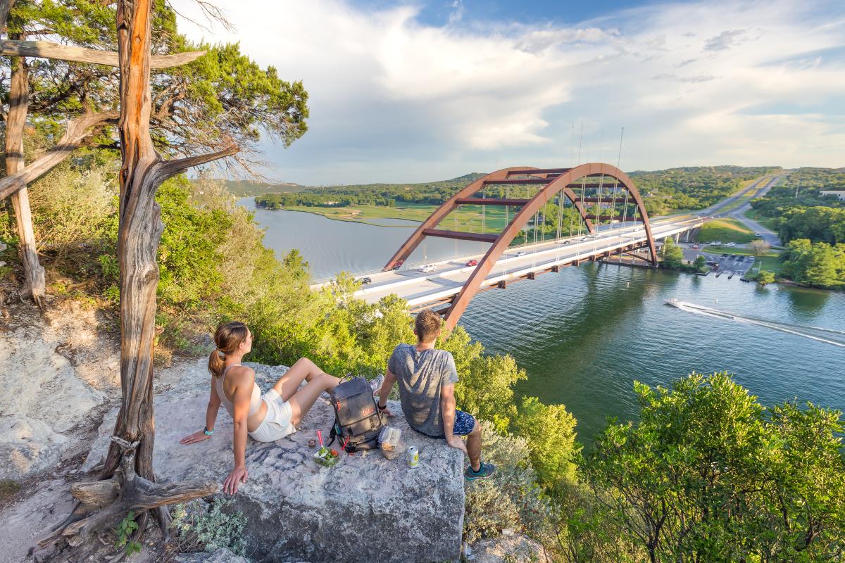 Pilates, Parks & Paths: Austin Edition cover photo collage