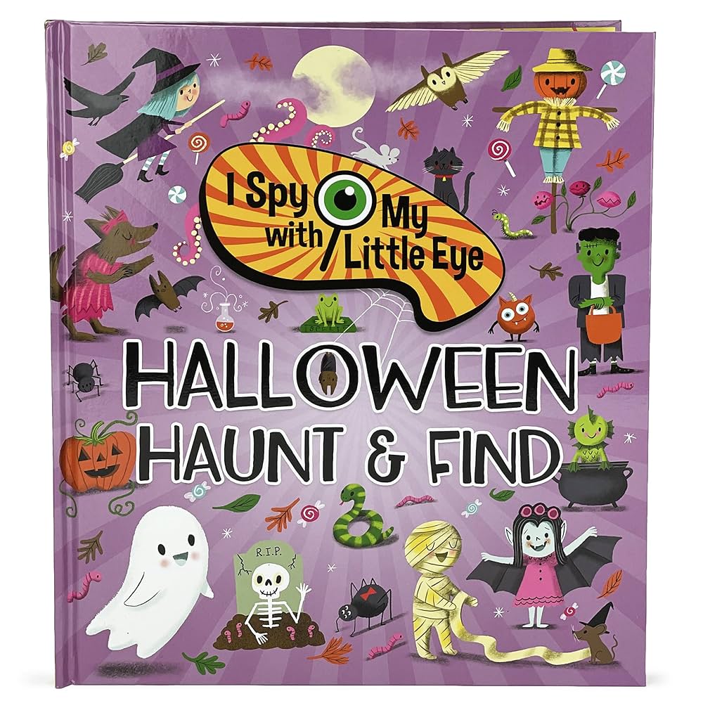 Halloween Books for the Kiddos - Spooky, Sweet, and Exciting! cover photo collage