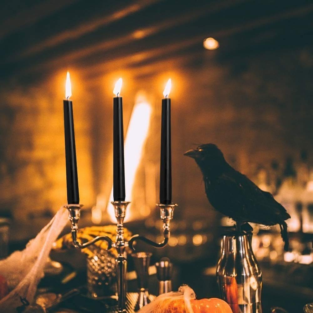 Host the Chic-est Halloween Party 🖤 cover photo collage