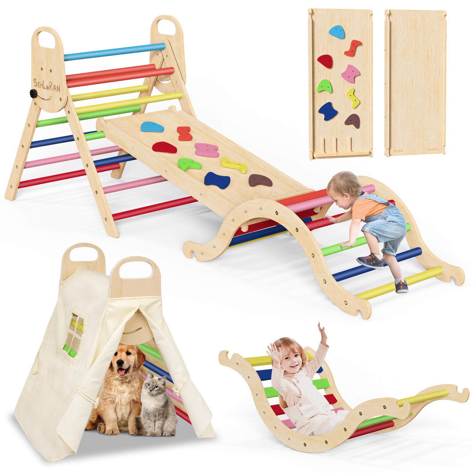 Christmas toy list for ages 1-3 cover photo collage