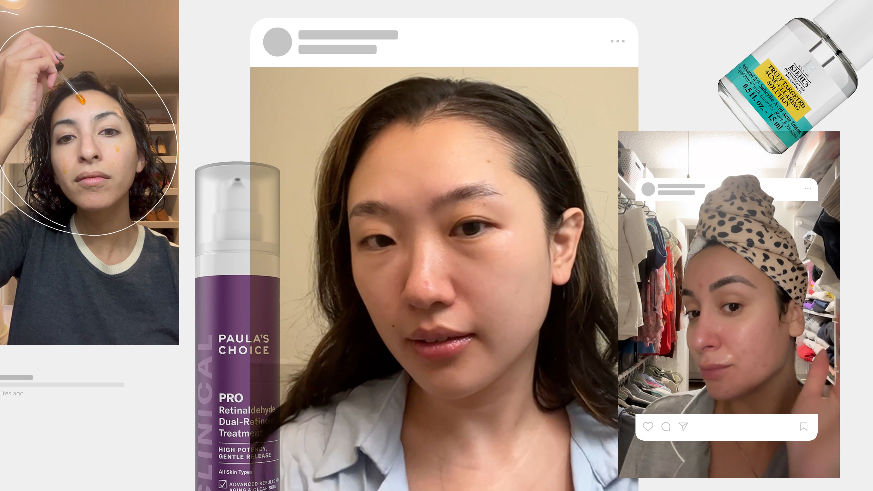 Skincare in my 40’s!! cover photo collage