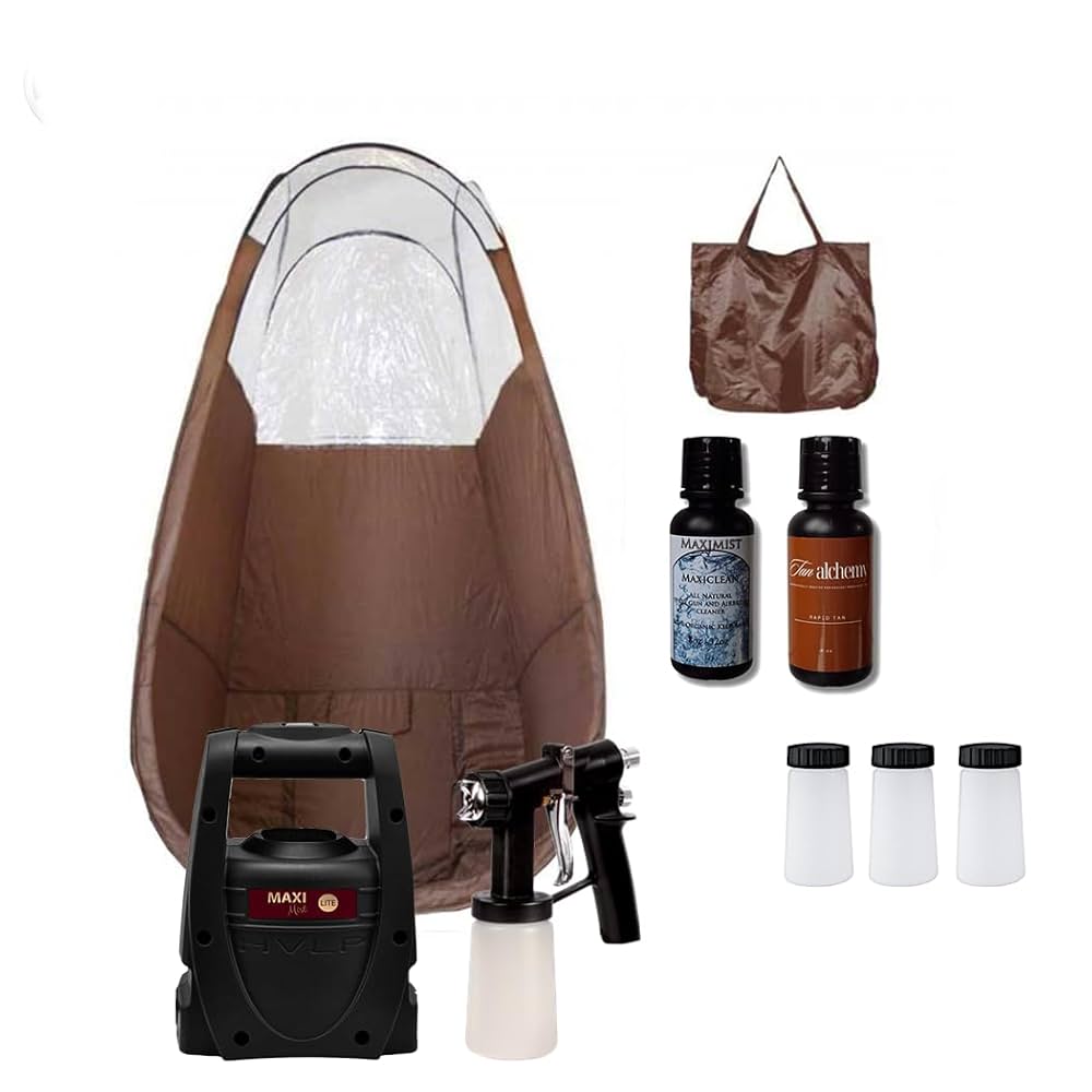 Mobile Spray Tan Business Tools cover photo collage