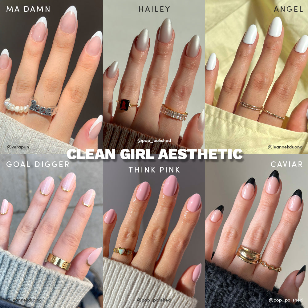 Salon Quality Press On Nails cover photo collage