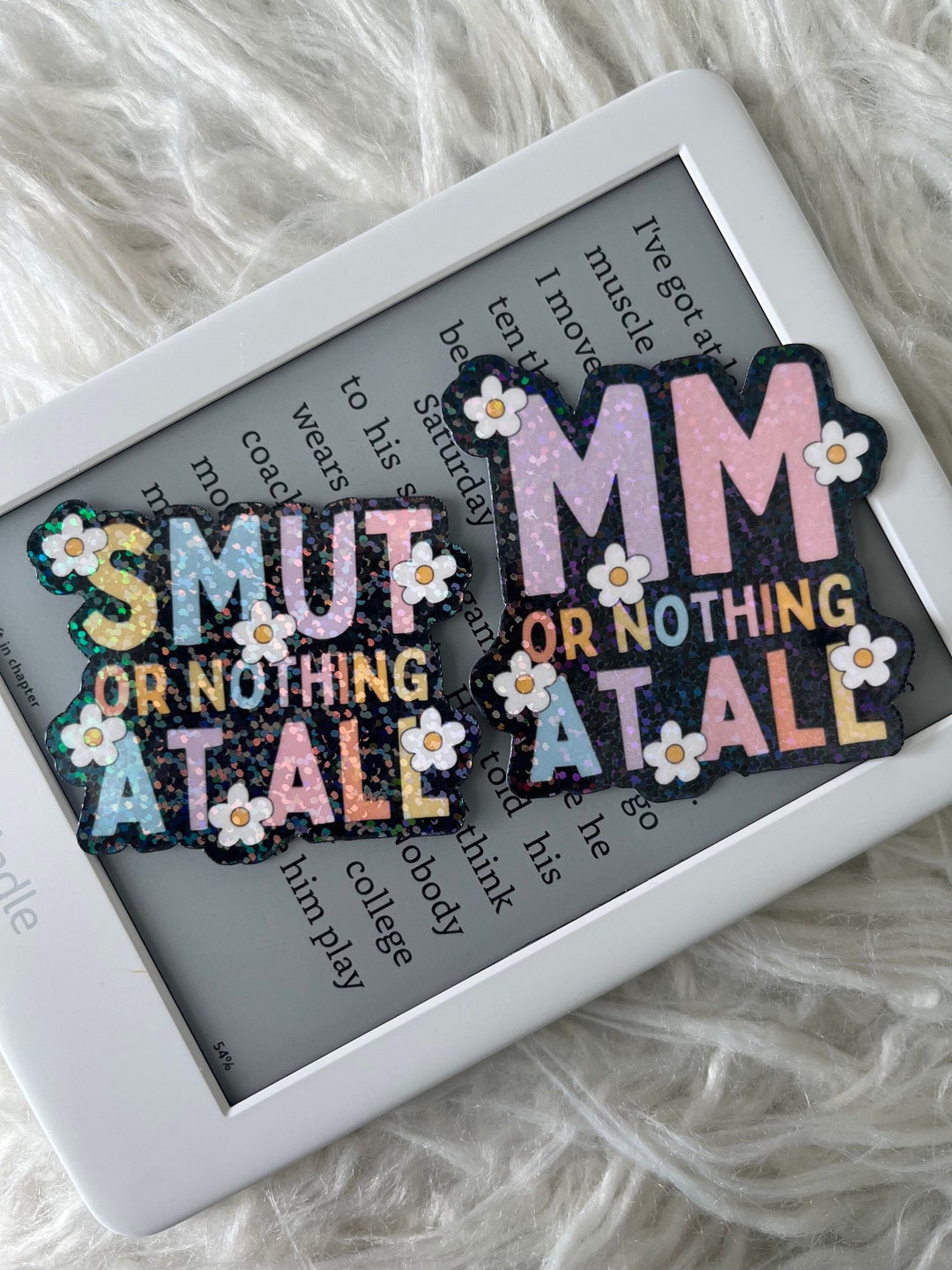 My favorite stickers for MM romance readers cover photo collage