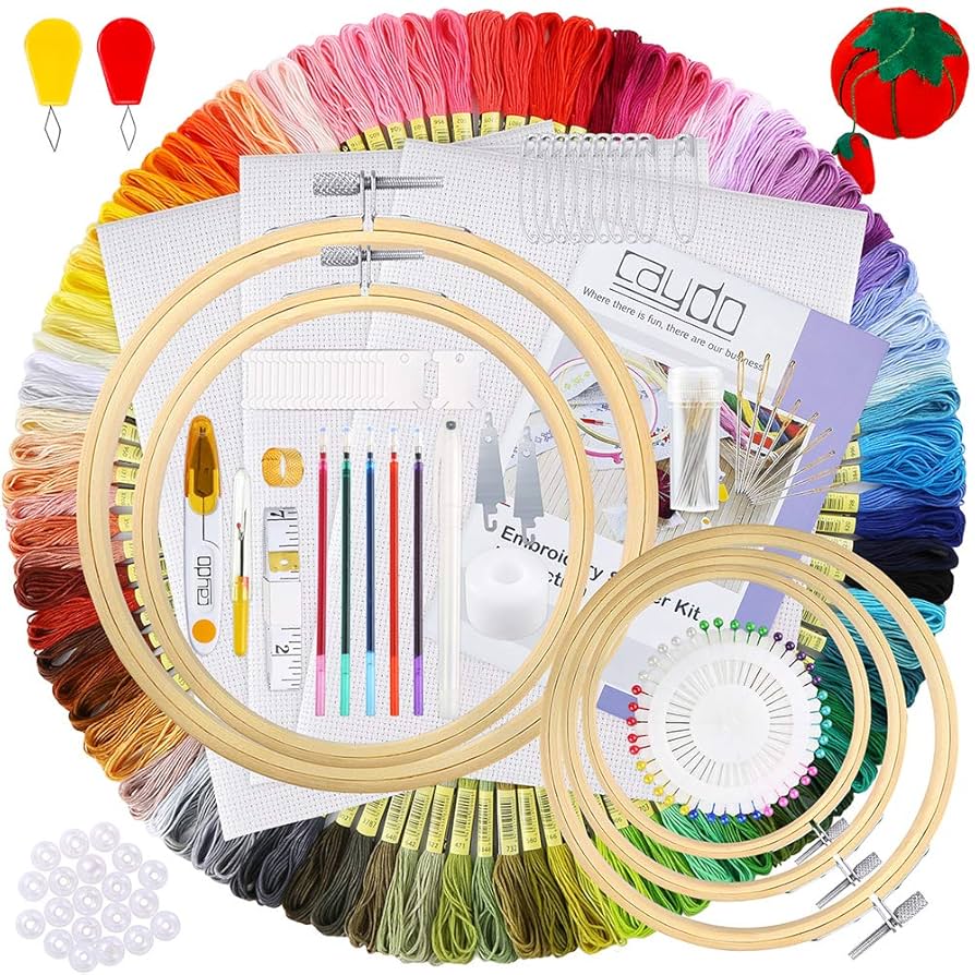 Hand Embroidery Must-Haves cover photo collage