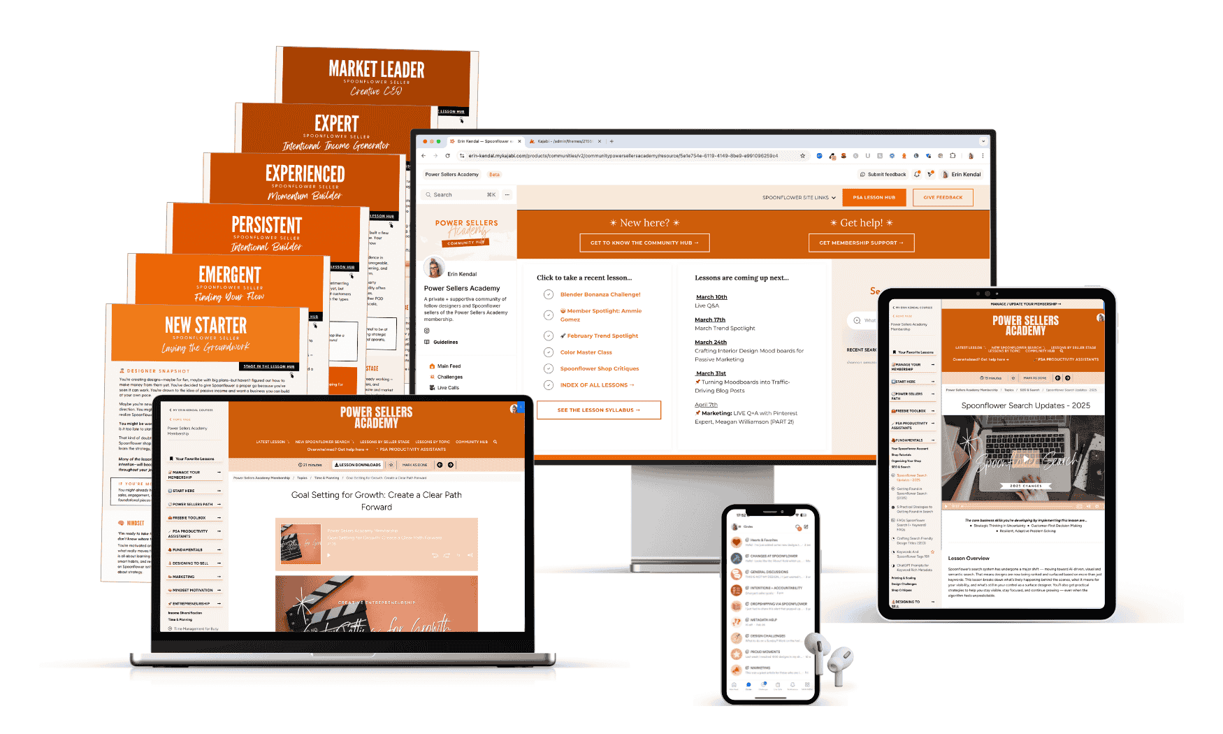 Surface Pattern Design Art Supplies cover photo collage