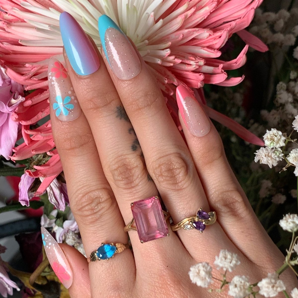 $$$$$ Nails in this Economy? Honey, No. cover photo collage