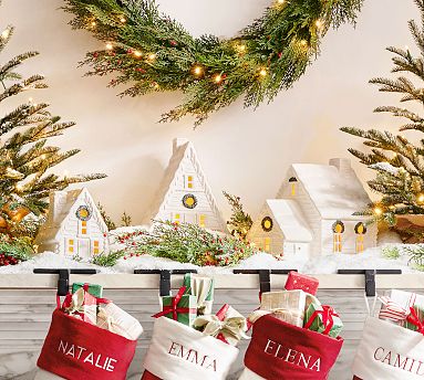 Vintage inspired Christmas decor🎄✨🕯️ cover photo collage