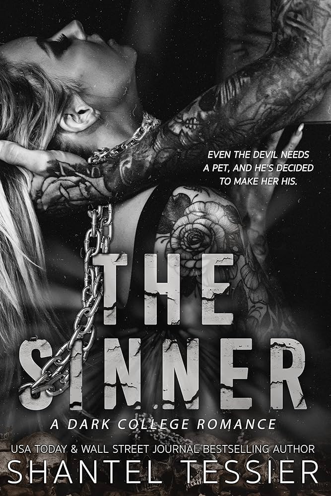 Books by Shantel Tessier - The Queen of Dark Romance 👑 cover photo collage
