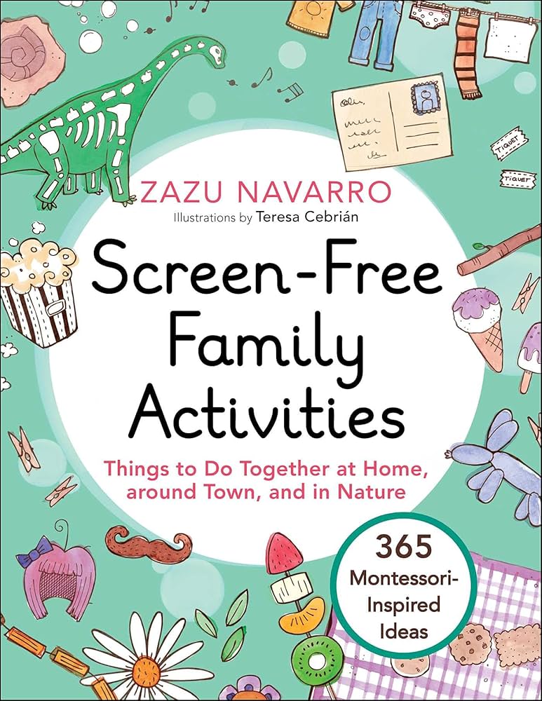 Screen-Free Activities cover photo collage