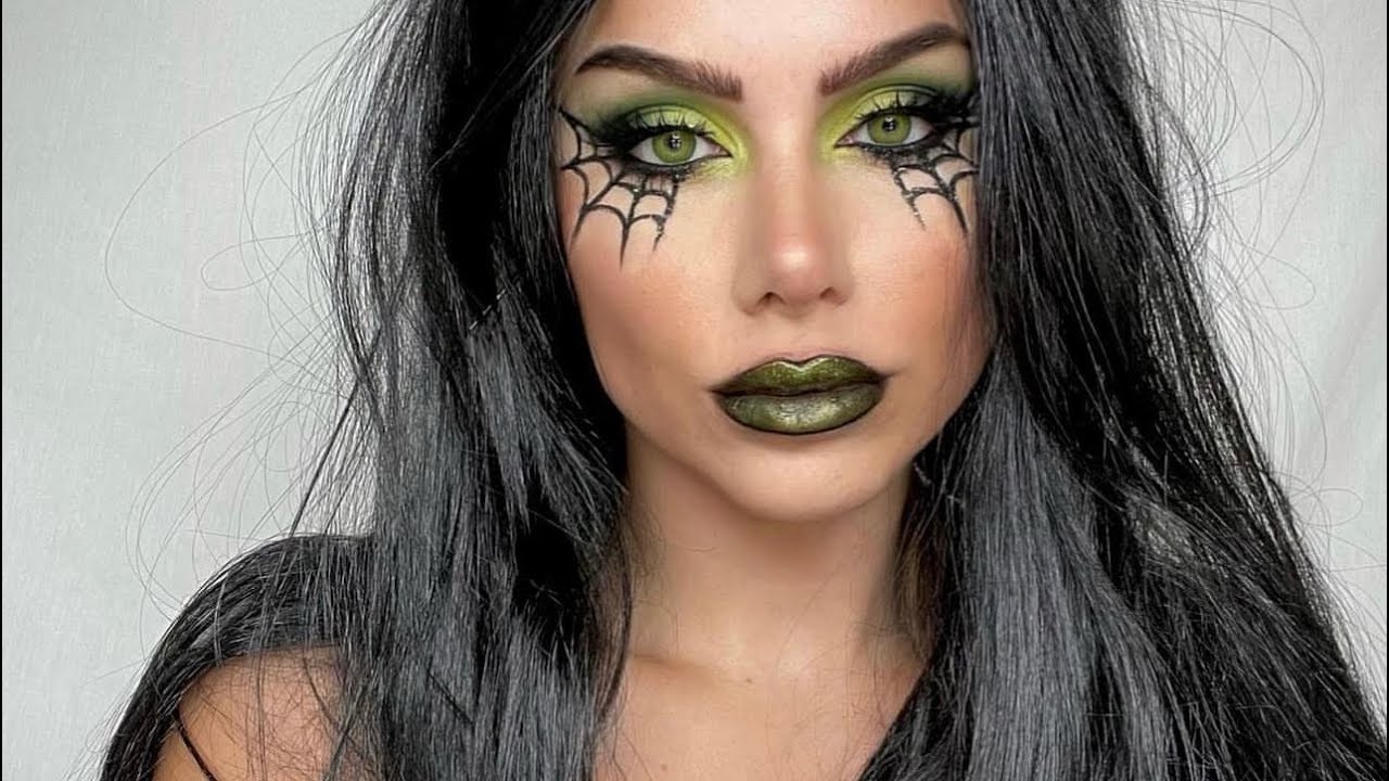 🎃 Halloween 👻🧟‍♂️ Makeup & Hair 💀🕷️ cover photo collage