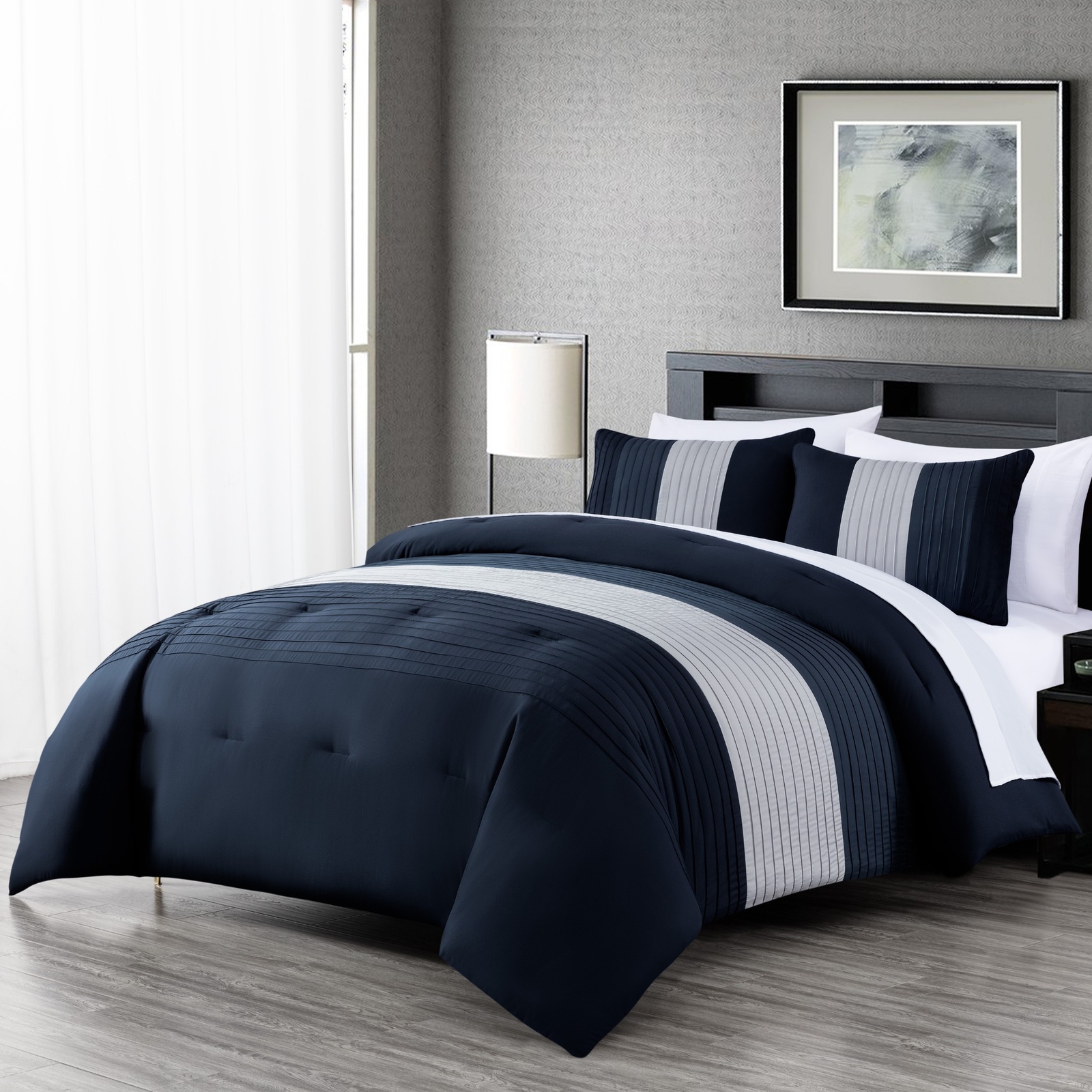 Blue Comforter Sets & Bedroom Decor: My Favorite Picks cover photo collage