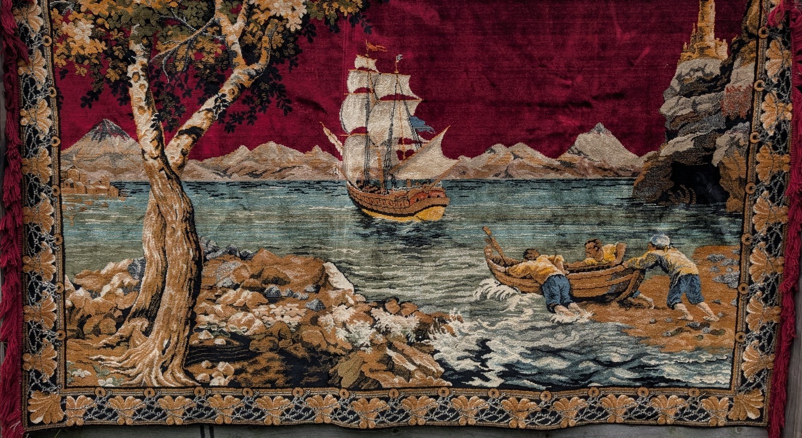 Vintage Tapestry Wall Hangings cover photo collage