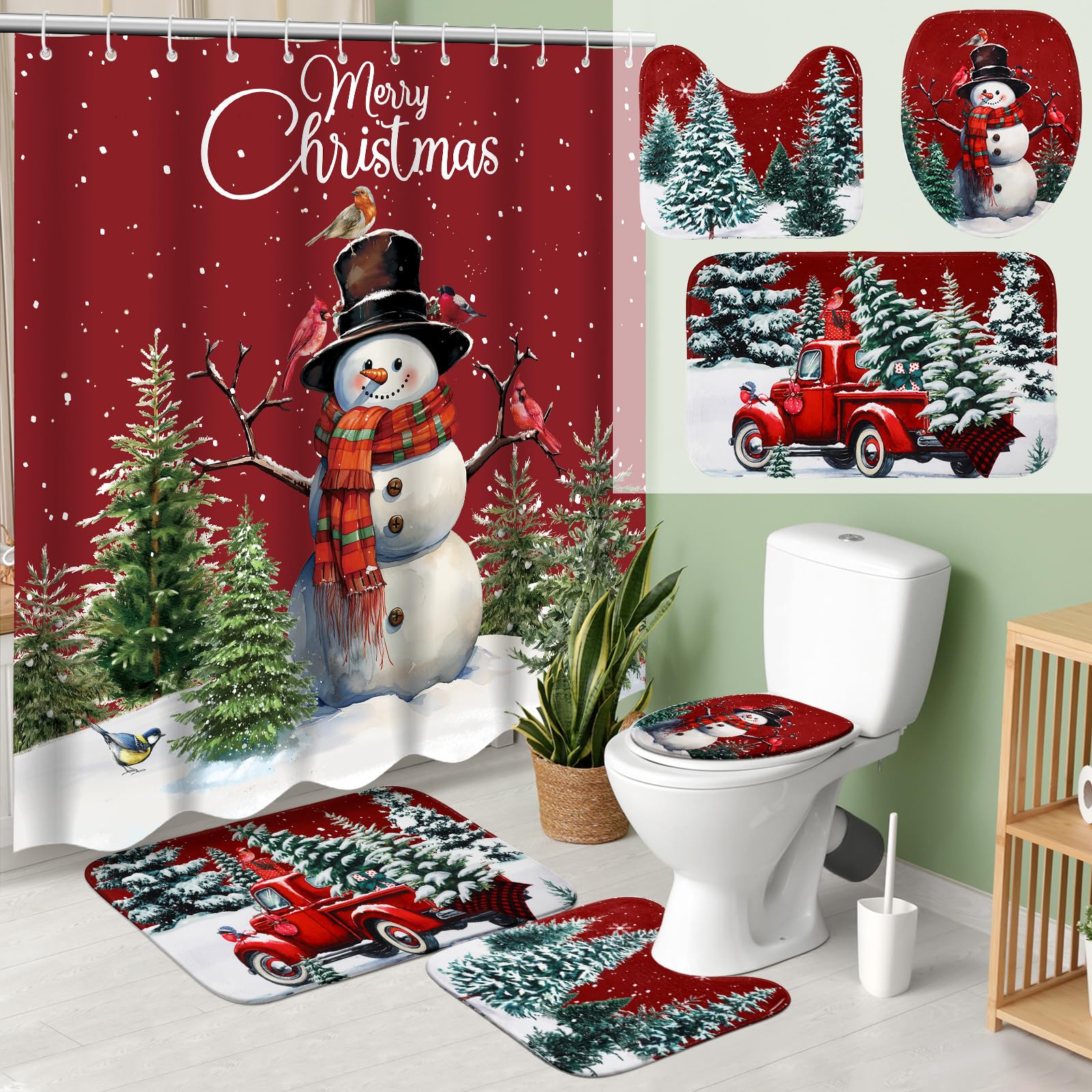 Christmas Decor I Love cover photo collage