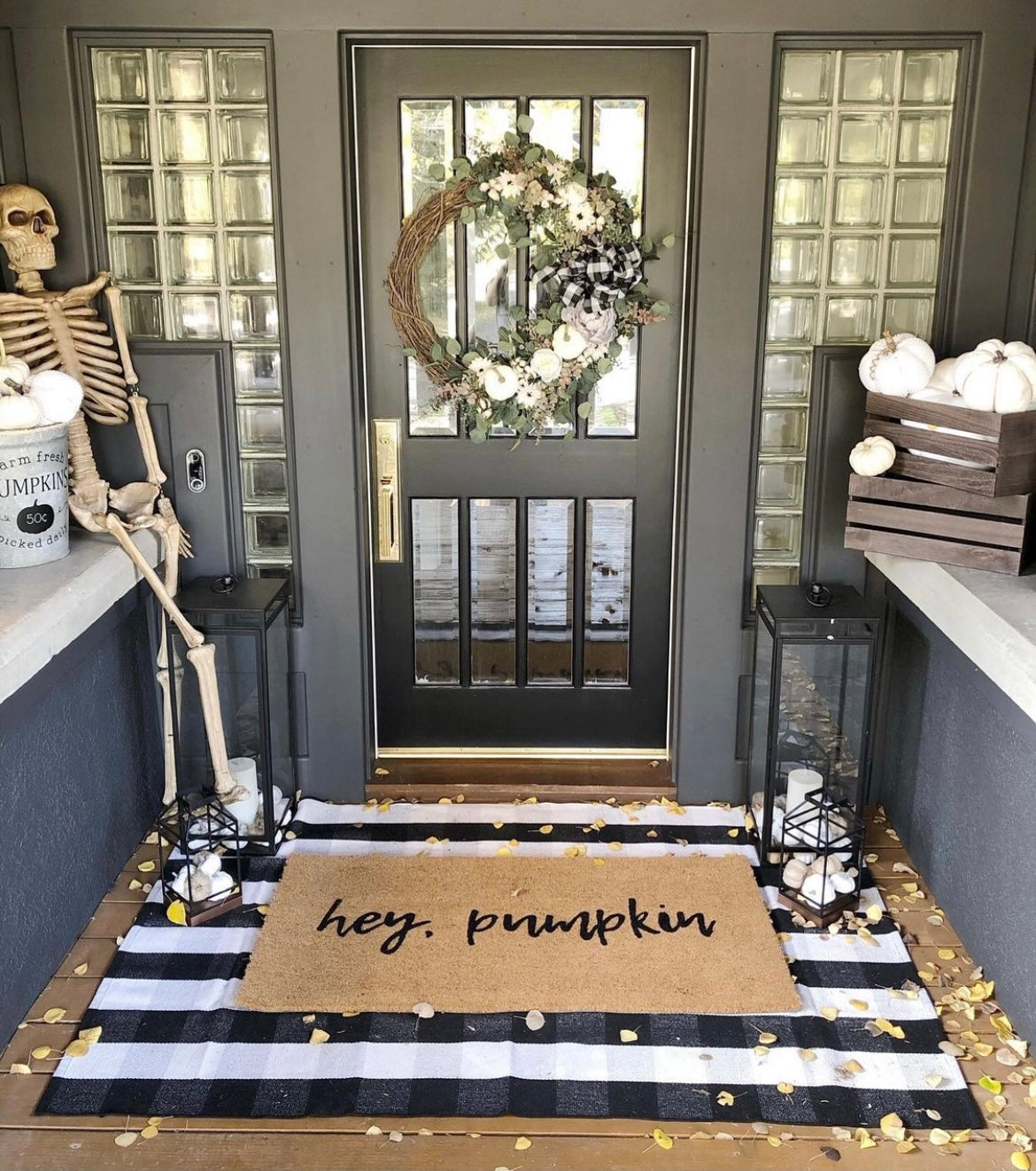 Stylish Halloween decor cover photo collage