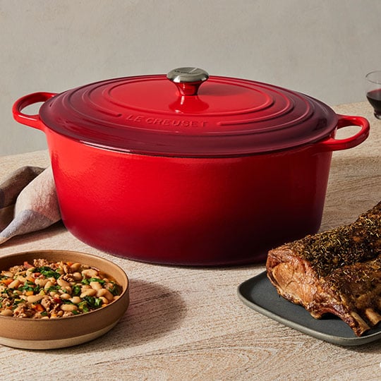 Le Creuset & More: Tried and True Kitchen Tools Made to Last cover photo collage