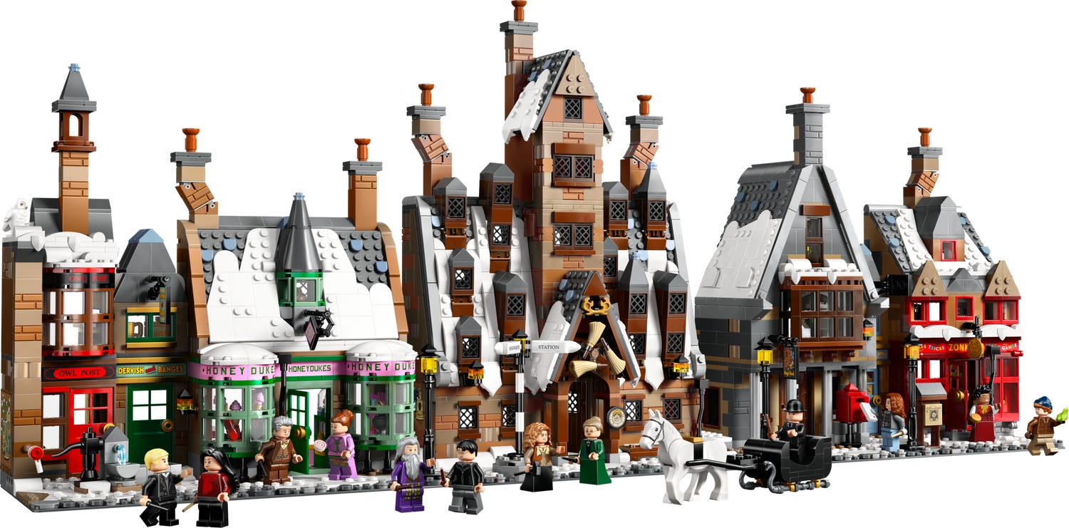 Brick Dreams: Santa, read this Lego list first. cover photo collage