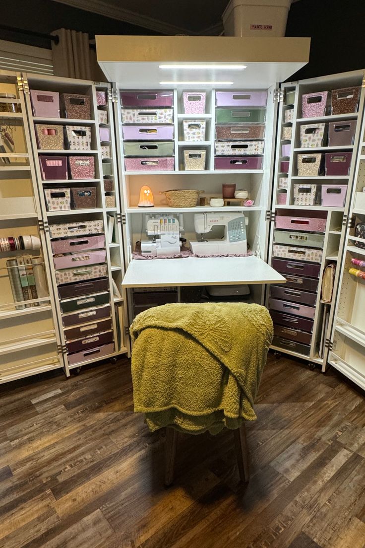 How I Organize My Creative Space: Storage, Decor & Tools cover photo collage