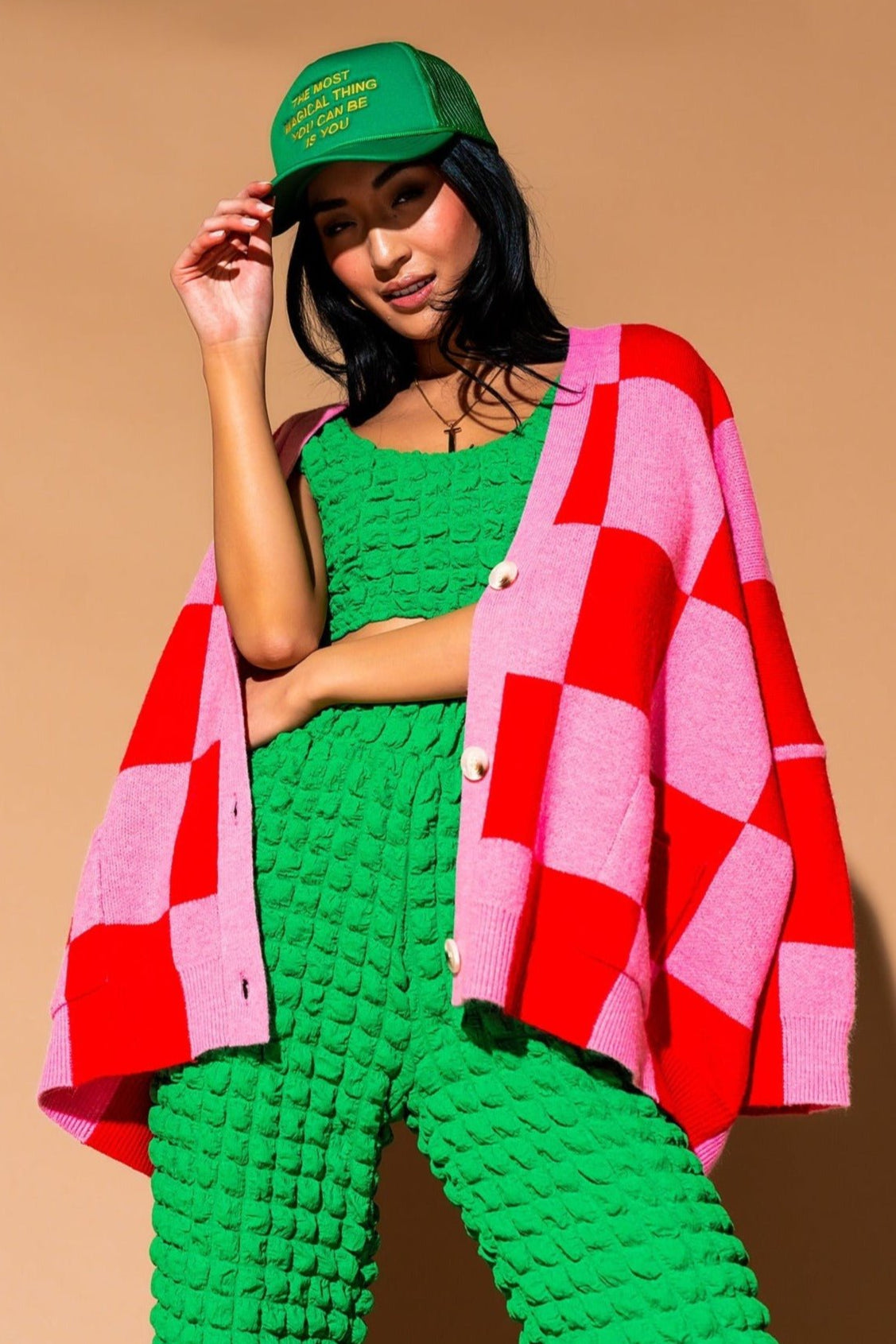 Colorful pieces to elevate your neutral outfit cover photo collage
