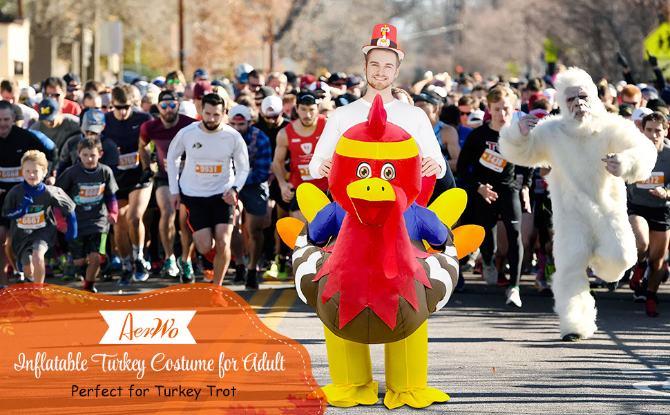 Turkey Trot Costumes and More cover photo collage