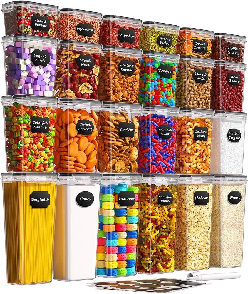 Essential Kitchen Organization Must Haves! cover photo collage