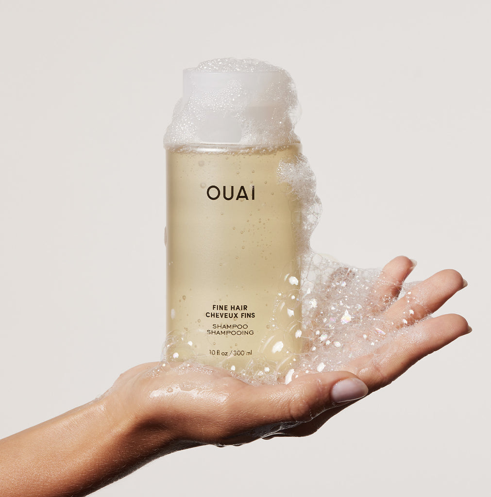 my FAV ouai products 🤍 cover photo collage