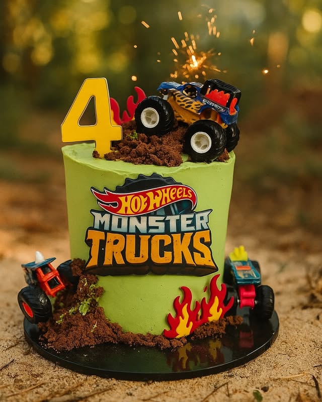 Tips and Tricks for Planning a Monster Truck Birthday Party cover photo collage