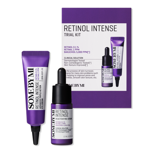Retinol night skincare routine cover photo collage